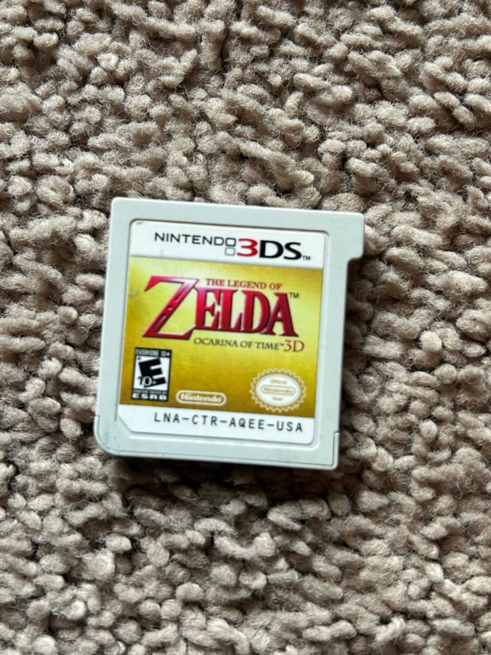 Nintendo DS Zelda Ocarina of Time 3D